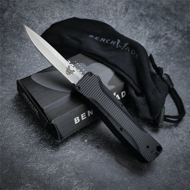 Benchmade 4850 AUTO Knife Camping Black