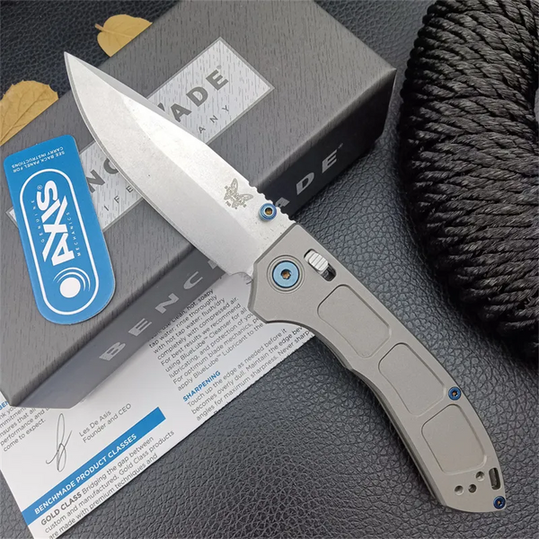 Benchmade 748 Art Knife Gray - Mega Knife™