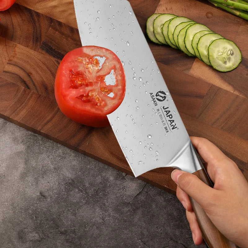 Kitchen Knives Set Stainless Steel Meat Chopping Cleaver Fish Vegetables Slicing Butcher Knife Japanese Chef Knife with Gift Box