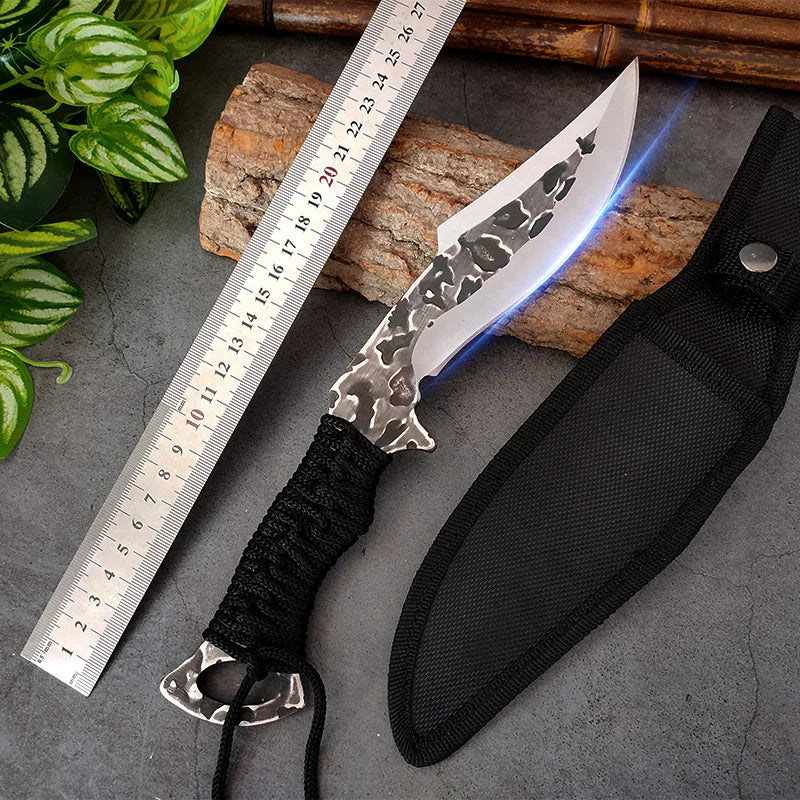 Handmade Butcher Boning Knife Chop Vegetables Cleaver Meat Kitchen Knives Hand Forged Blade Chef Knives Cooking Cutter Tools