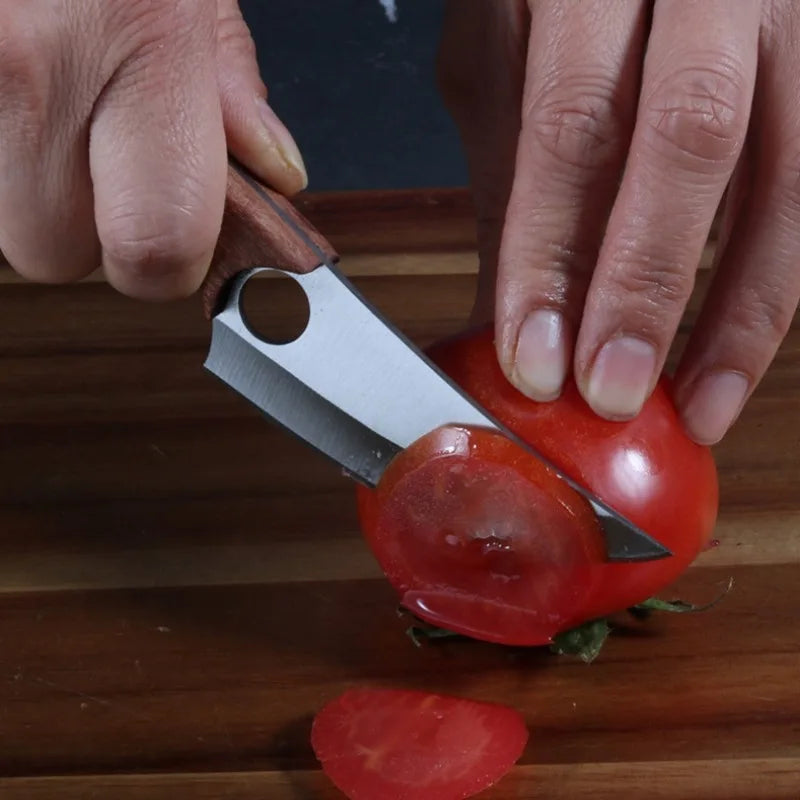 Hammered Forged Kitchen Knives Stainless Steel Butcher Boning Knife Sharp Household Meat Cleaver Vegetable Slicing Knife