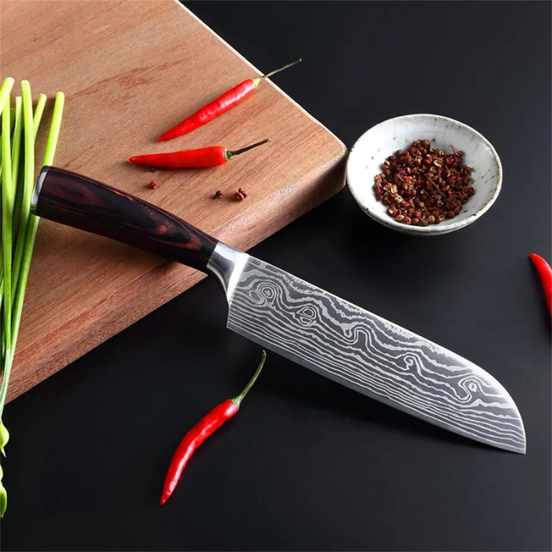 7 Inch Kitchen Knife Japanese  - Mega Knife™