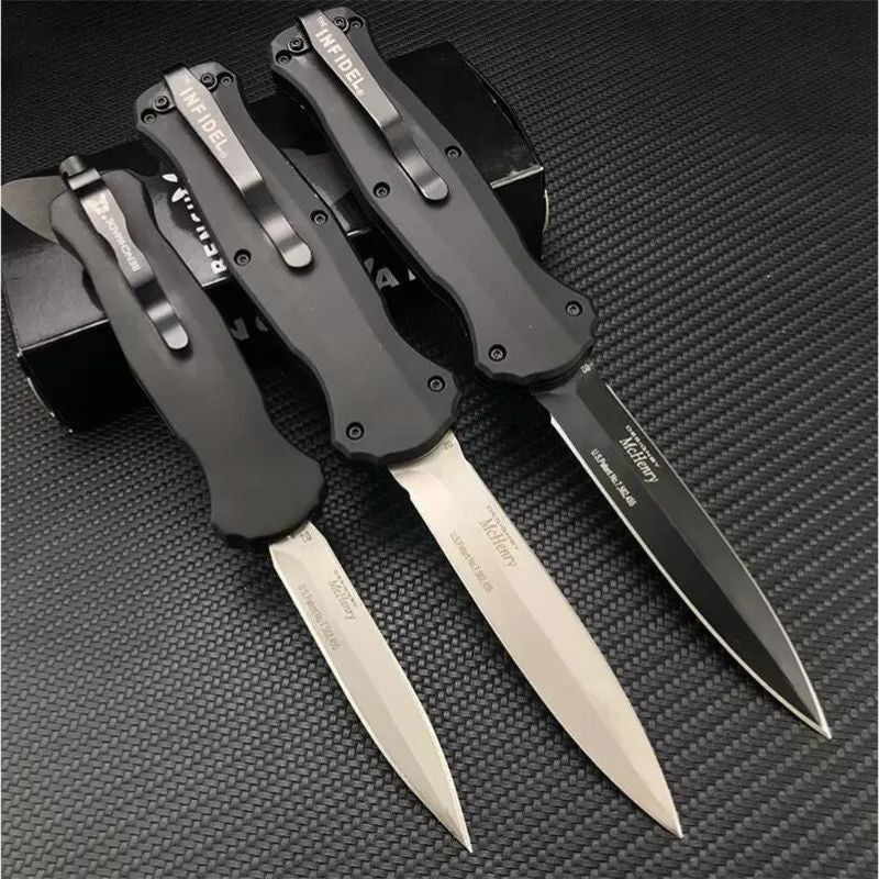 BM 3300/3310/3320 D2 Steel Machined Pocket Tool For Camping Black