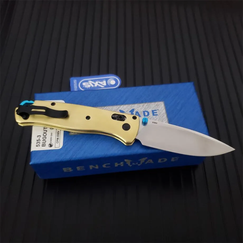 Benchmade 535 Bugout Golden Knife For Hunting - Efab Shop