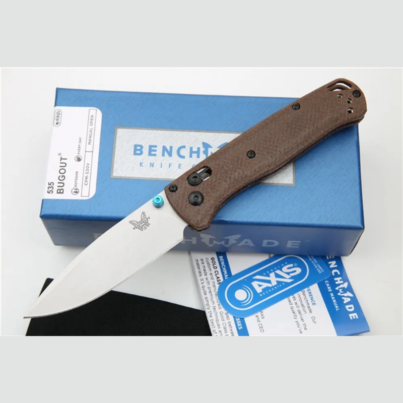 Benchmade 535 Knife For Hunting Brown - Efab Shop